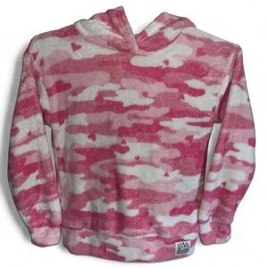 Lucky Brand Pink and White Kids Hoodie